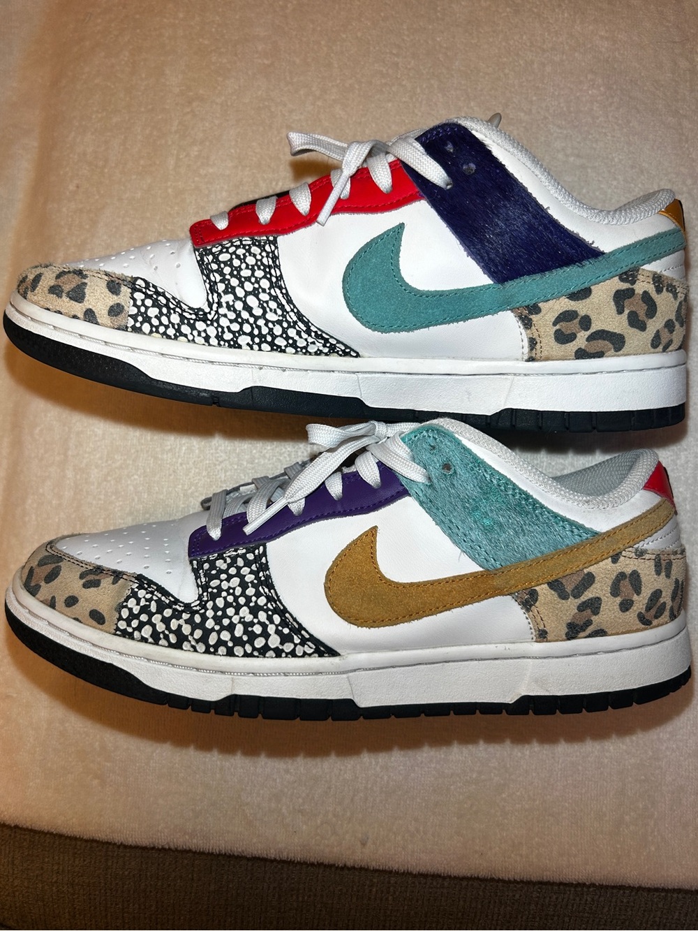 🔥NIKE Dunk Low SE Safari Mix- Women’s Size 9🔥